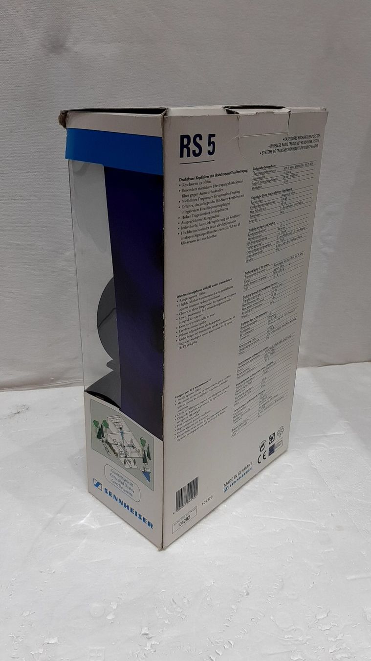 Sennheiser Cuffie: Wireless Head Phone Sennheiser RS5 Wireless Kopfhörer OVP – Nuovo (secondo la descrizione) da Locarno venduto da Sa.chan 3