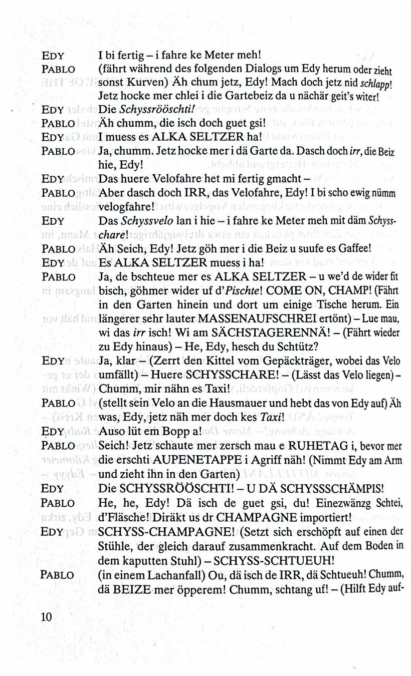 Livres: Meyer E. Y., Sundaymorning: Theaterstück – Neuf (Voir description) à Sarnen par Livres 7