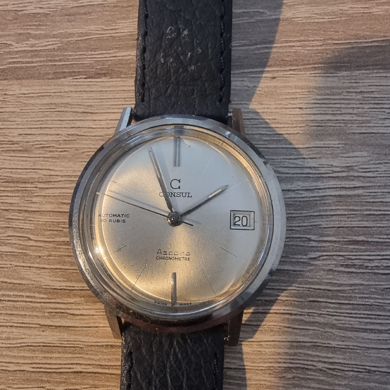 Orologi: Montre Consul Ascona Chronomètre – Usato da Chessel venduto da Helder77