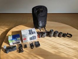 Canon EOS 70D mit viel Zubehör