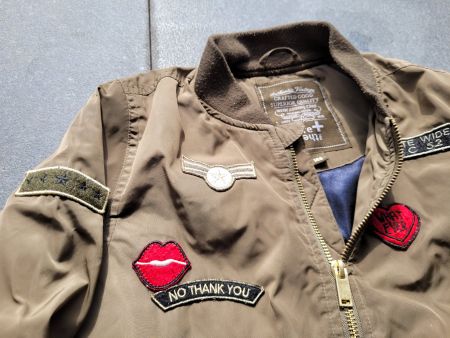 AUTHENTIC VINTAGE Military Jacket Girls Gr.146