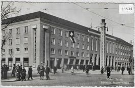Basel - Schweiz. Mustermesse - animee belebt