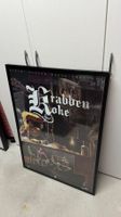 Poster "Krabben Koke" gerahmt guter Zustand