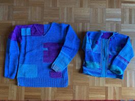 2 Pullover/Jacke: 1 Damen Gr. S und 1 Kinder ca 3-4 Jahre