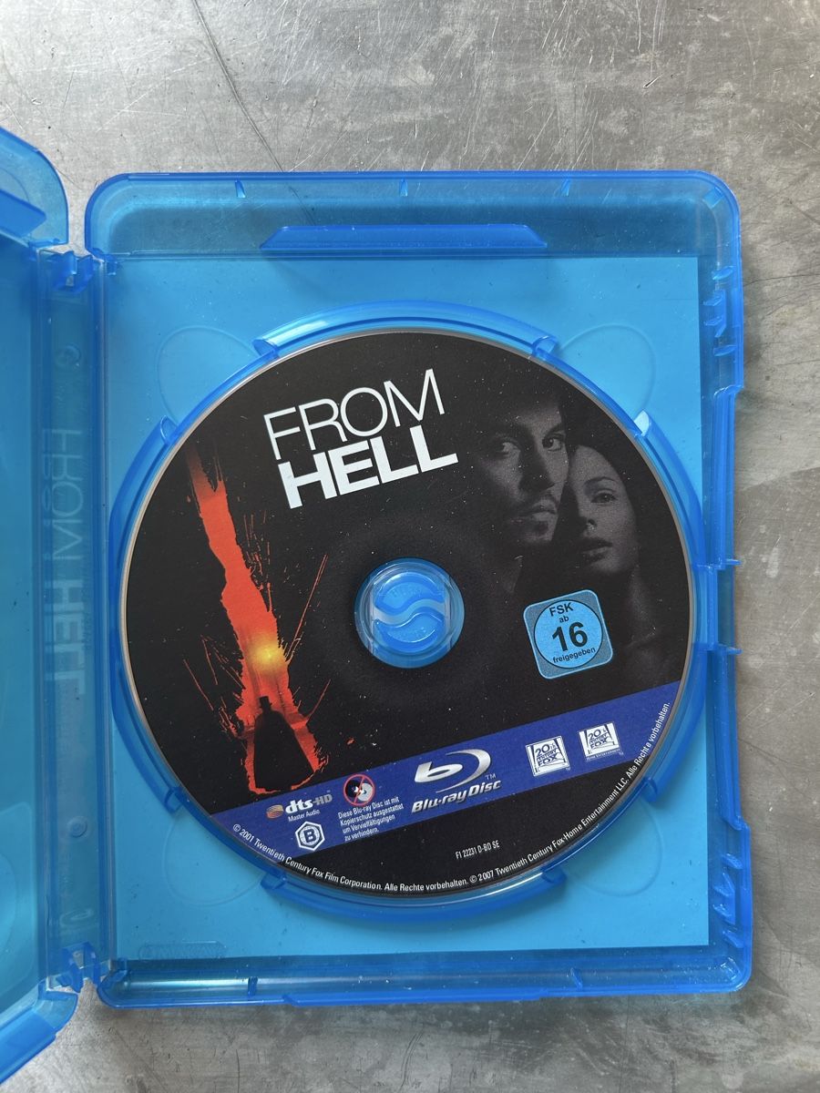 Alle DVDs: From Hell - Bluray - J. Depp, Thriller, Mystery [2001] – Gebraucht aus Winterthur von lenolson 2