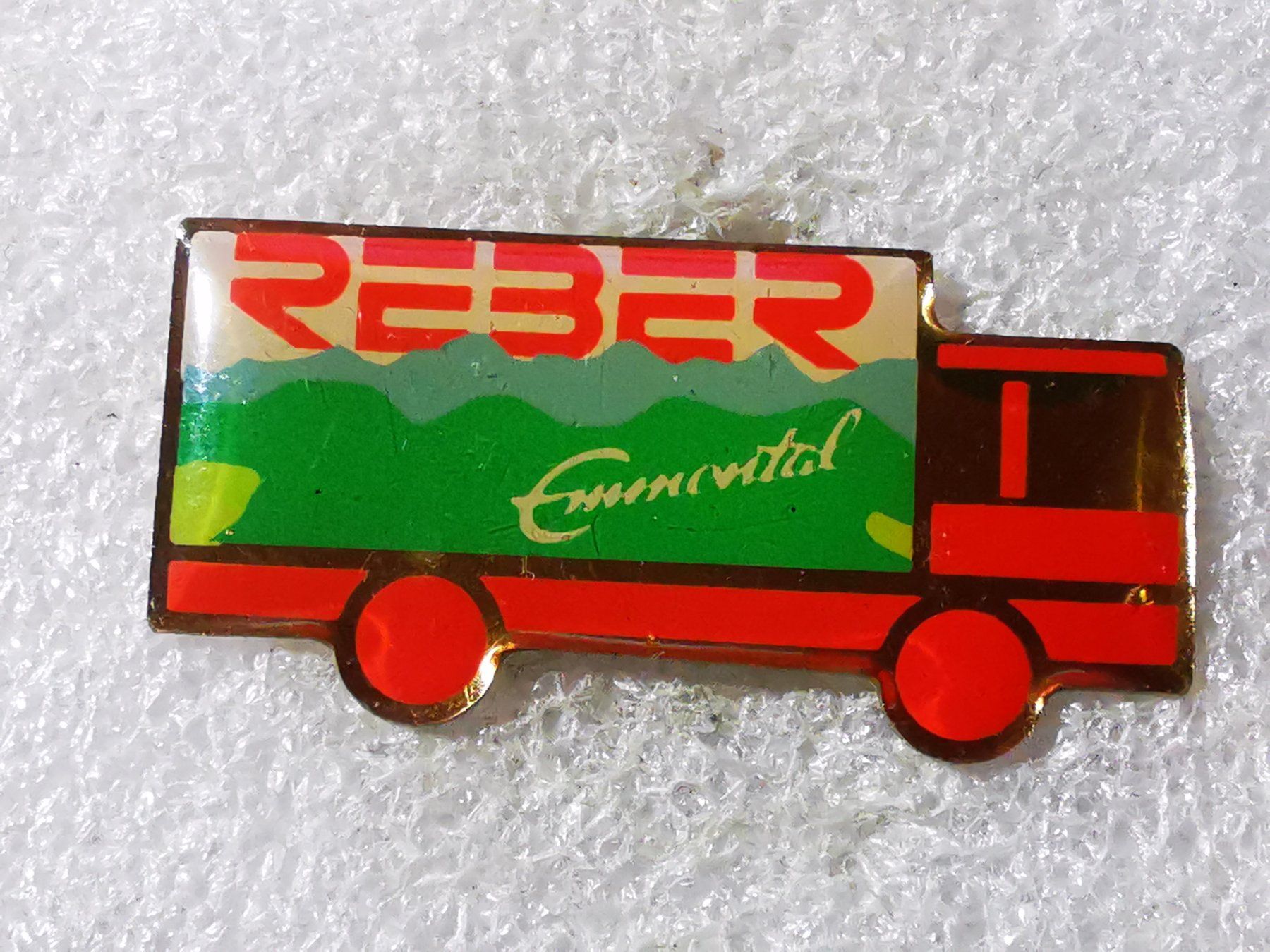 Placchette & Badge: Ansteckpin 16: Reber LKW – Usato da Oppligen venduto da Pin-Fall-Shop