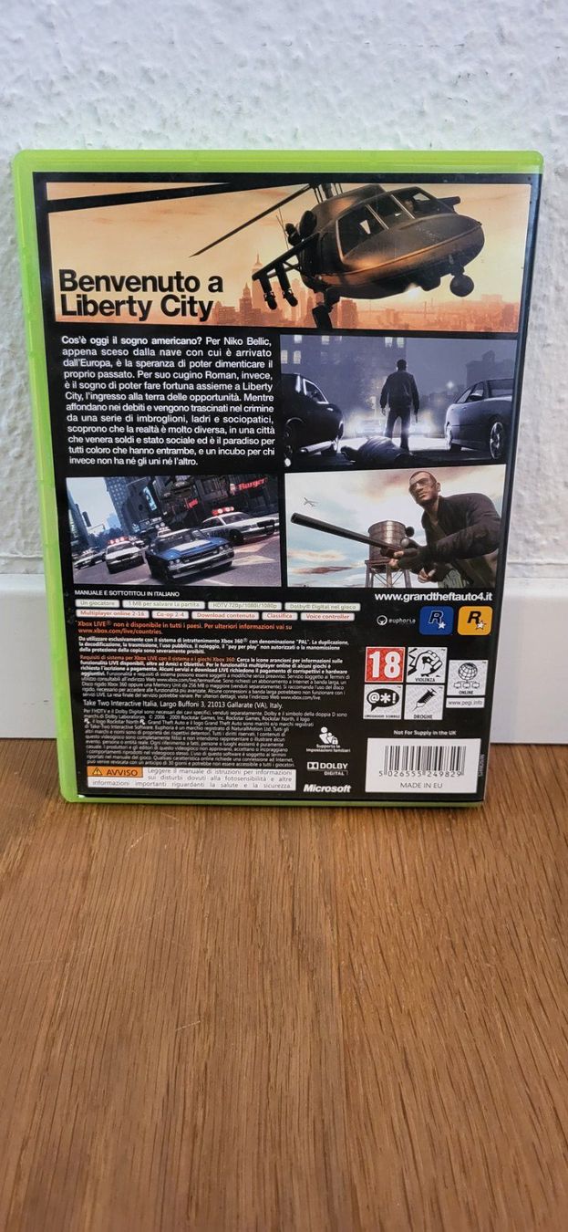 Microsoft Giochi: Xbox 360 - Grand Theft Auto 4 – Usato da Münsingen venduto da DigitaleSpielecke 1