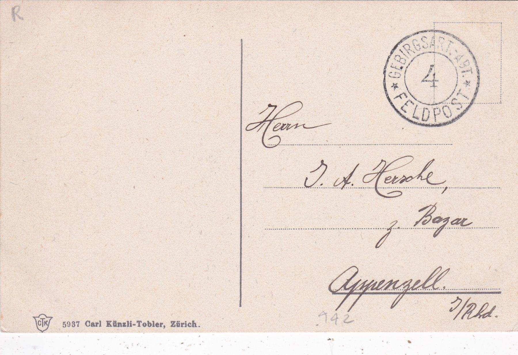 Cartoline postali: Saluti da Poschiavo – Usato da Herisau venduto da Lisegrat2008 1