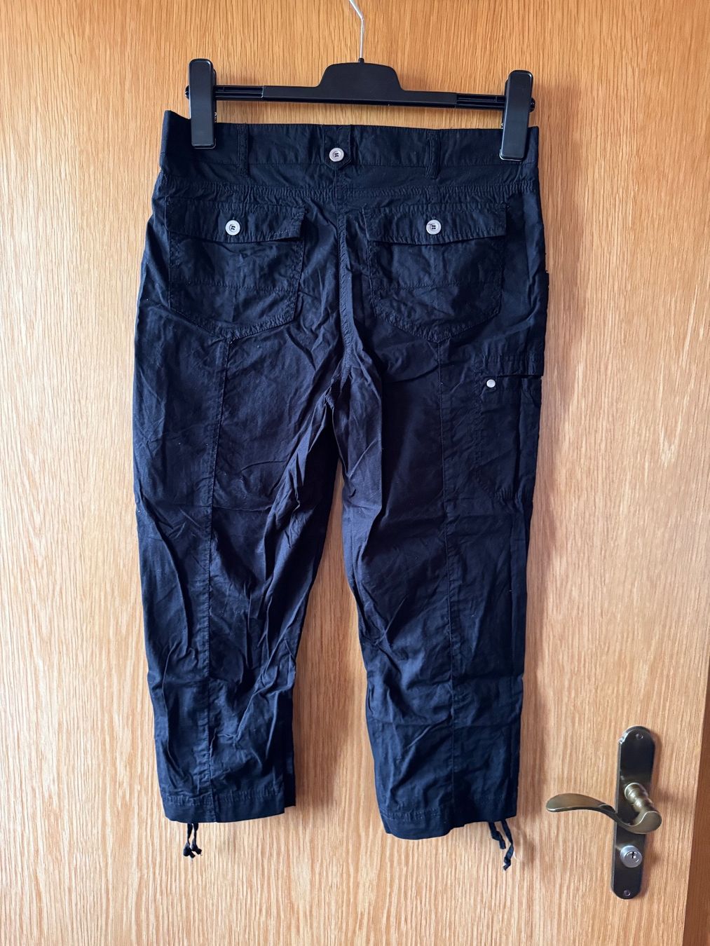 Pantaloni: Kurze schwarze Stoff Hose Gr XS – Usato da Grosswangen venduto da SALE_SALE_SALE 4