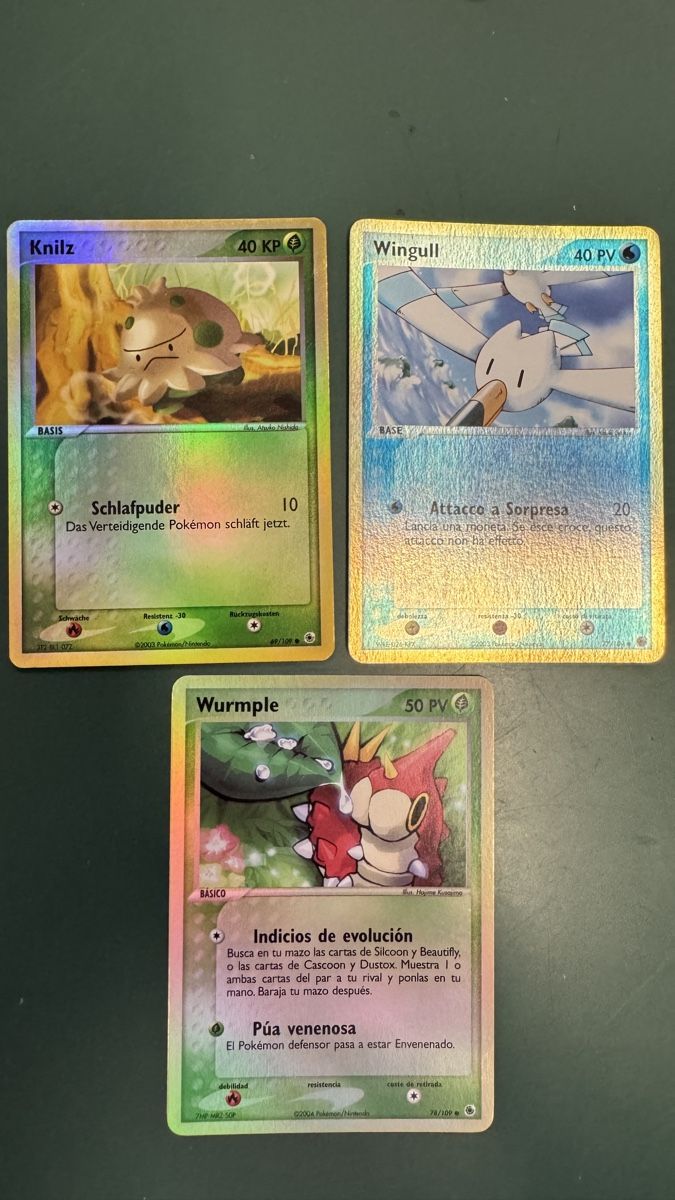 Pokémon Sammelbilder & Trading cards: 9 REVERSES CARDS RUBY & SAPPHIRE  – Gebraucht aus Belprahon von Rob_ain 7