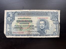 Billet Uruguay 🇺🇾 1939