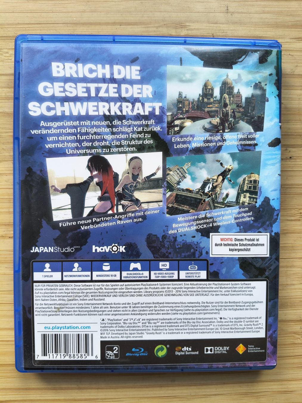 Giochi: Gravity Rush 2 (PS 4) – Usato da Riedholz venduto da ste_96cd 1