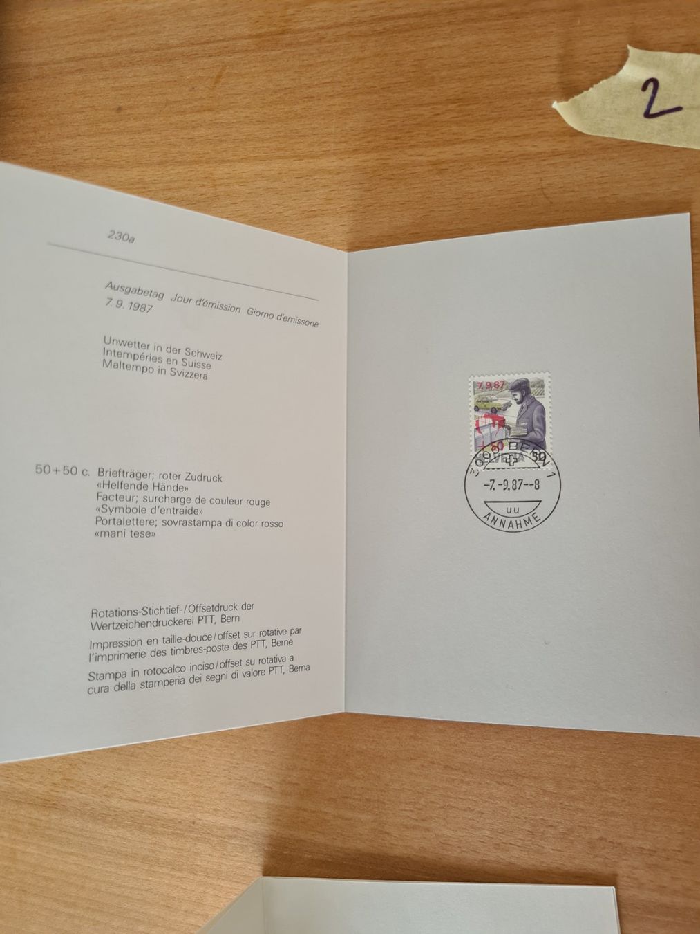 Tous les timbres: Sondermarke – D'occasion à Reinach BL par andreas_mueller 4