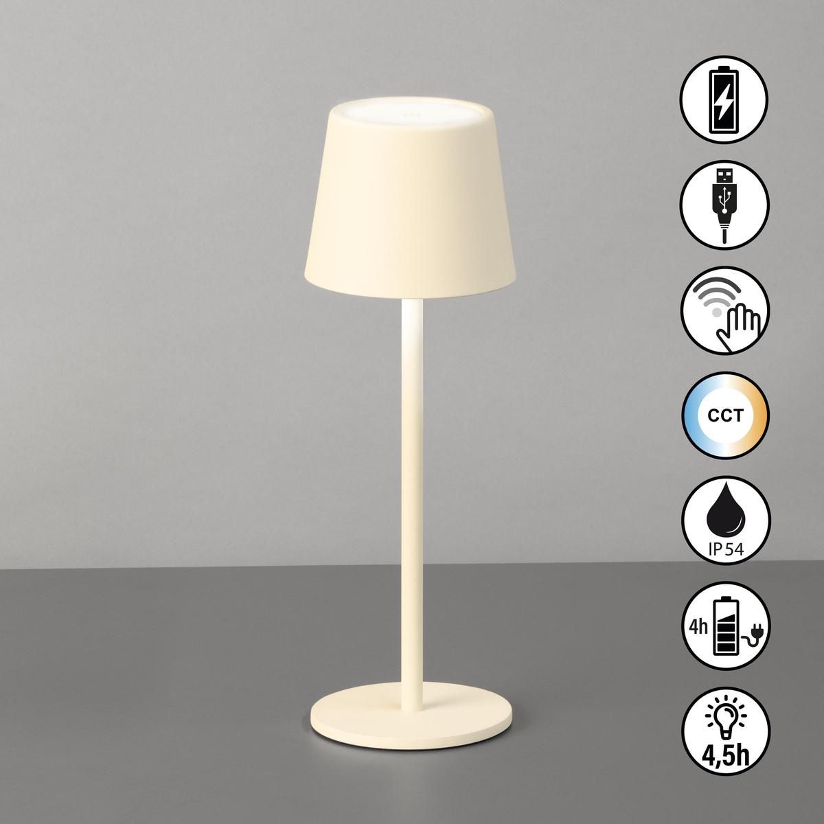Lampen: LED Aussen Tischleuchte IP54, 28 cm Höhe – Neu (gemäss Beschreibung) aus Kreuzlingen von Smart-Light 1