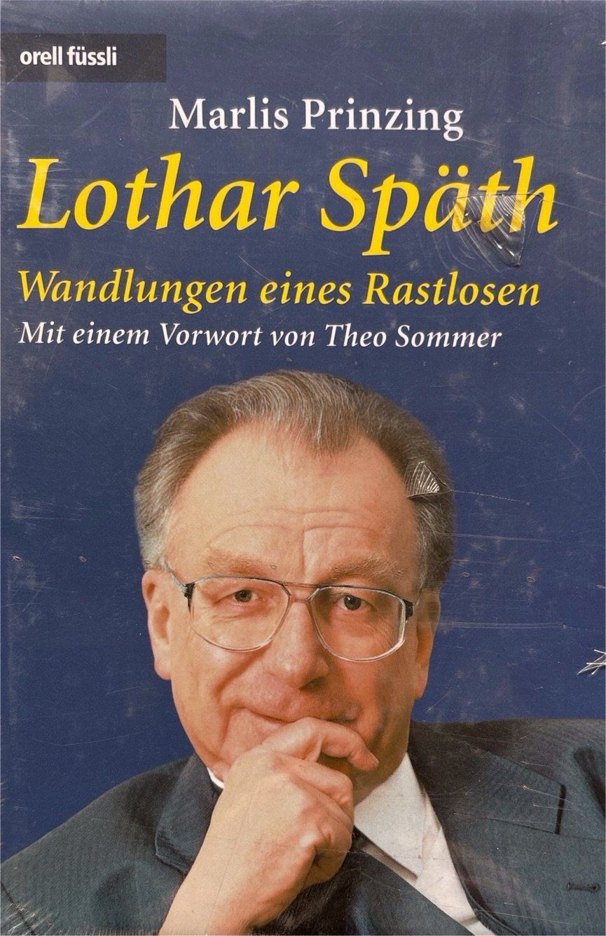 Libri: Lothar Späth: Wandlungen eines Rastlosen – Nuovo (secondo la descrizione) da Sarnen venduto da Livres
