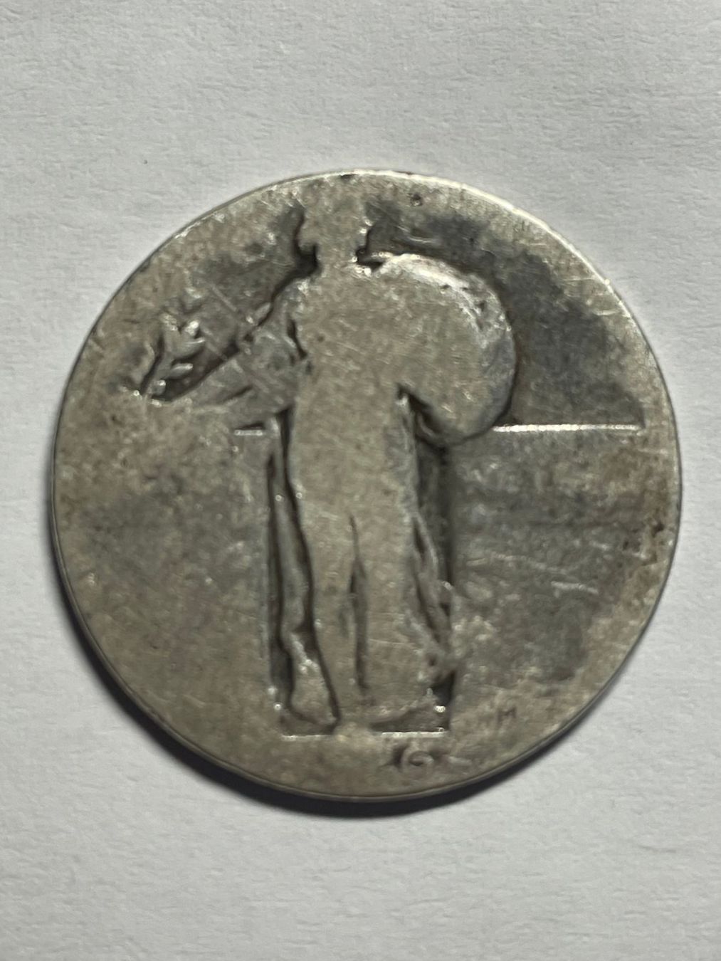 Tutti le monete: (89) Standing Liberty Quarter (1916 oder 1926) – Usato da Aesch BL venduto da masmusgo