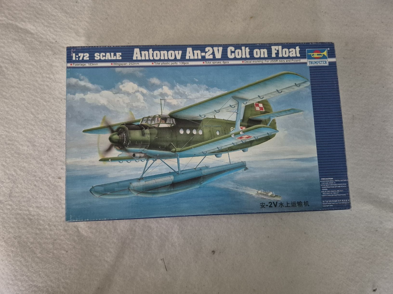 Modellbausätze & Standmodelle: Modellbausatz Antonov An-2V Colt on Float 1:72  – Gebraucht aus Wald ZH von recher67