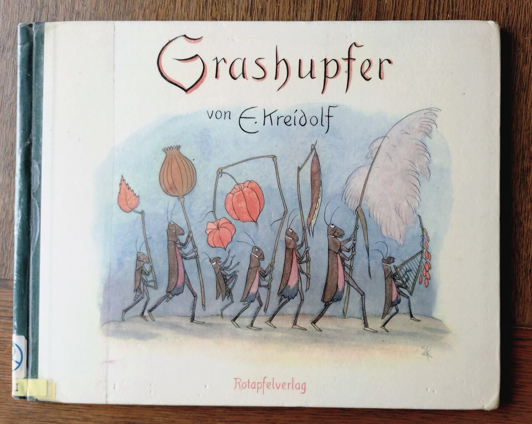 Libri: Grashupfer von Ernst Kreidolf 1963 – Usato da Uster venduto da Junipa
