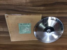 Alte gebrauchte Mutter Platte für Druck von Schallplatten