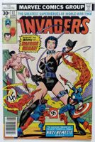 INVADERS #17 🔑 KEY ISSUE 1ST WARRIOR WOMAN MARVEL 1977