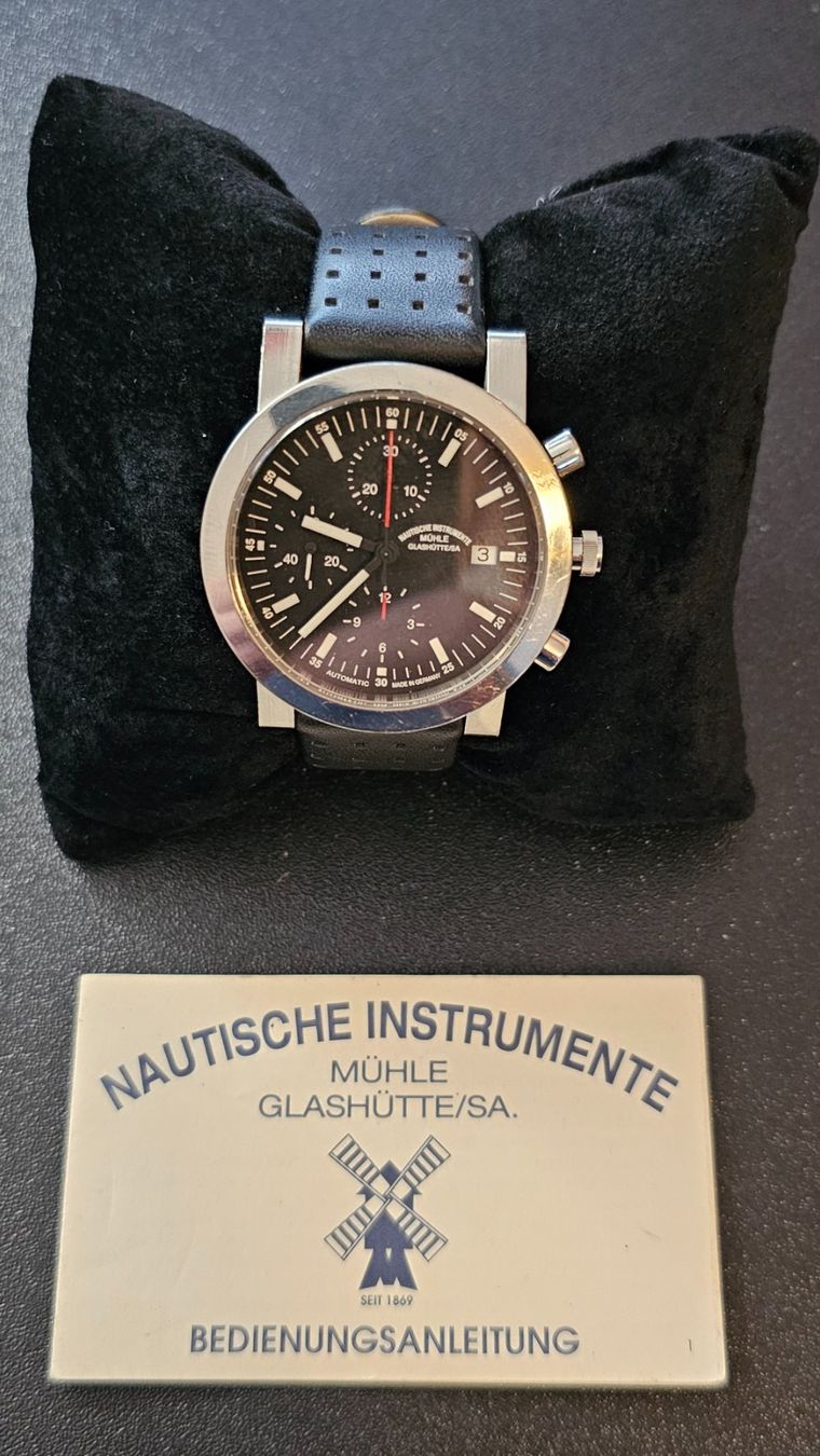 Glashütte Orologi: Mühle Glashütte  - Vision 2001 – Usato da Wald ZH venduto da Webthis