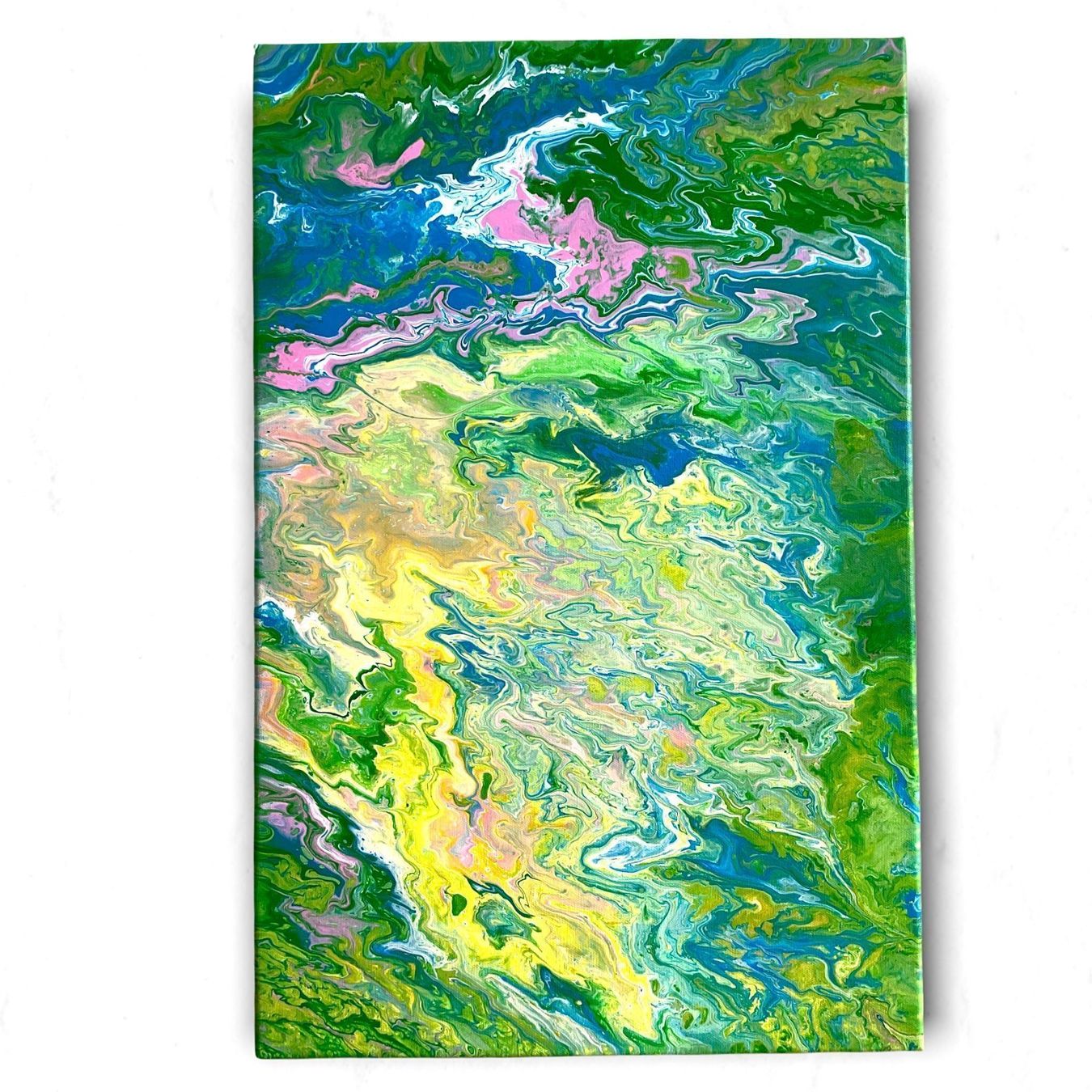 Gemälde: Acrylgemälde 40x60 farbig, abstrakt, Einzelstück – Neu (gemäss Beschreibung) aus Hochdorf von Jasminurschel 5