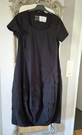 Rundholz Kleid schwarz Gr. M mit vielen Taschen