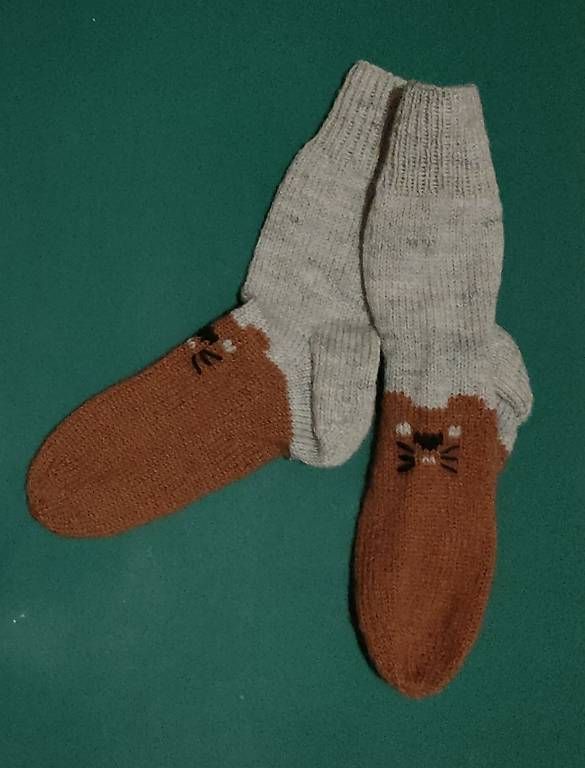 Socken für Kinder: Murmeltier-Kindersocken – Gebraucht aus Linthal von Mina52