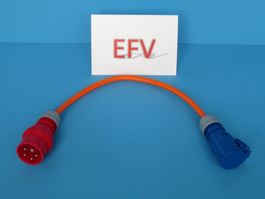Strom Adapter CEE zu CEE Camping Boot