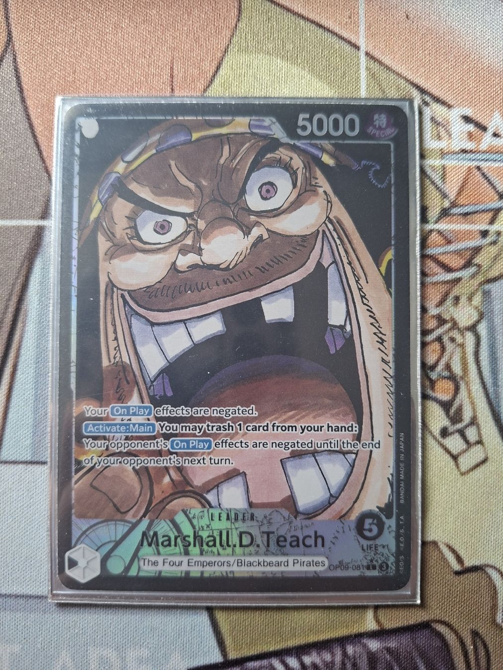Bandai Sammelbilder & Trading cards: One Piece TCG: OP09 Teach Leader – Neu (gemäss Beschreibung) aus Burgdorf von PascH99