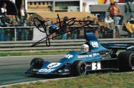 Scheckter, Tyrrell 1975, original signiert!