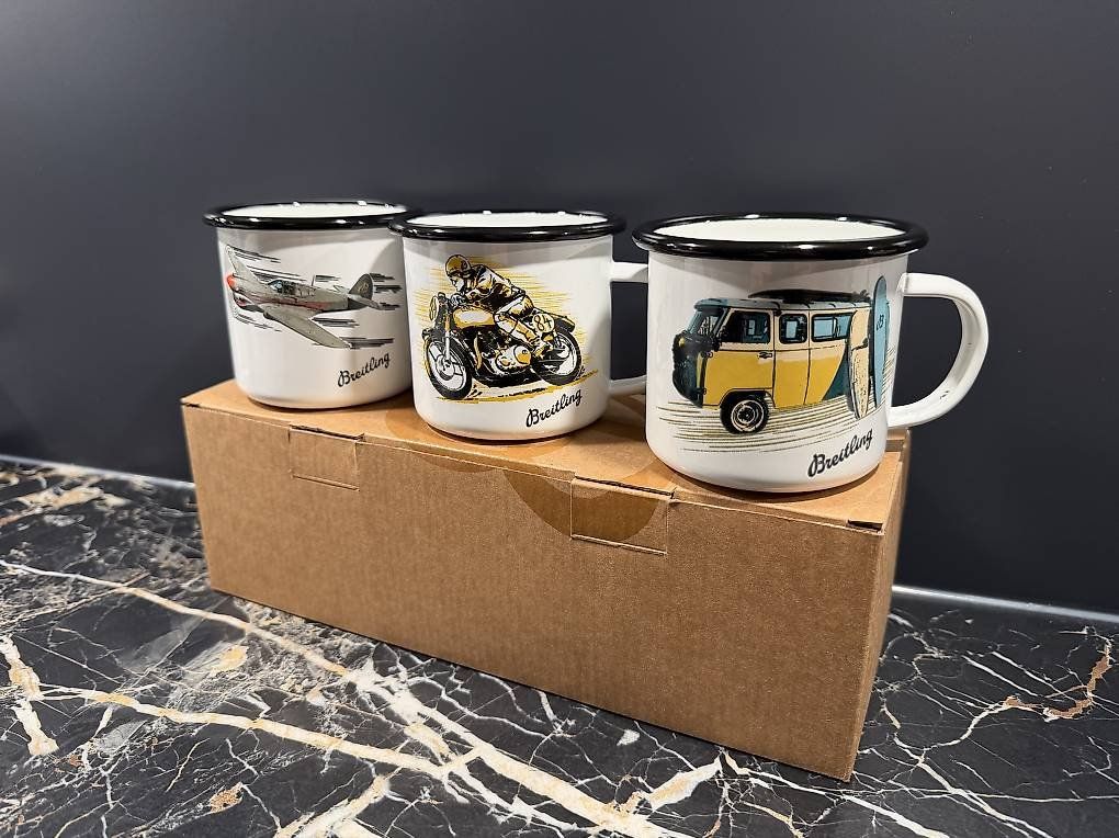 Tazze: Breitling 1884 - tasses - rare – Nuovo e nell'imballaggio originale da Penthalaz venduto da david_1304
