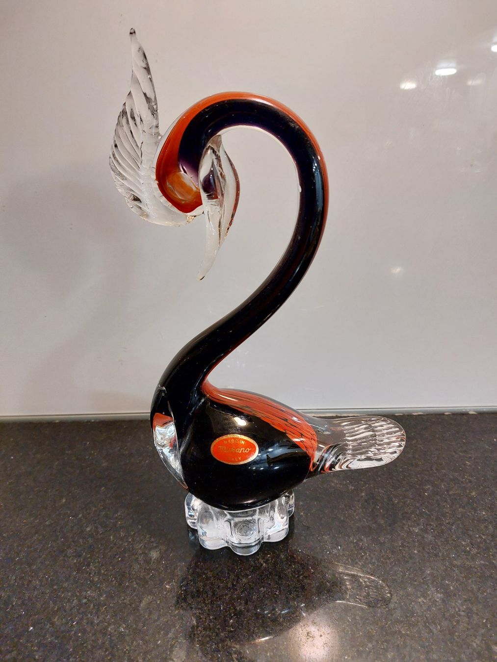 Murano Statuette: Vogel Murano Glas – Usato da Wald ZH venduto da Mci 1
