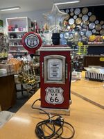 Ausgefallene Route 66 Lampe im Retro Design
