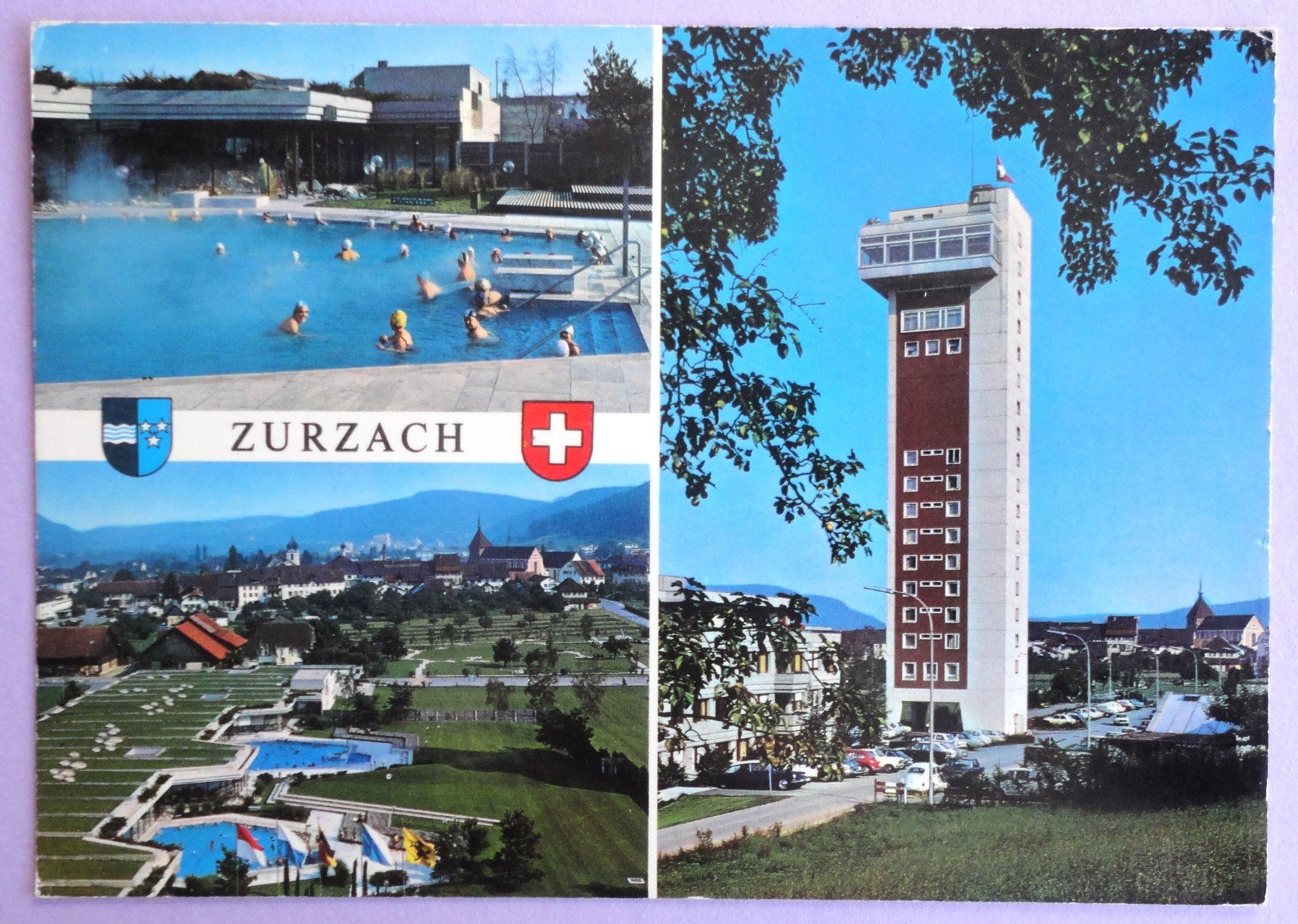 Ansichtskarten: Zurzach – Gebraucht aus Fétigny von Billy2miny