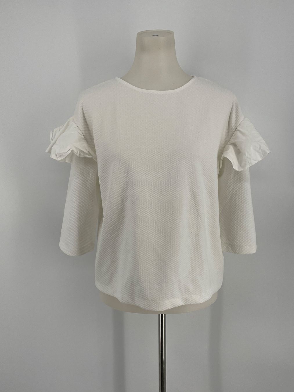 T-shirt: Shirt mit Rüschen Gr. M Lemoncello – Usato da Auenstein venduto da moin.