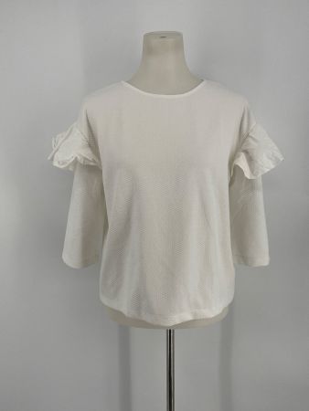 Shirt mit Rüschen Gr. M Lemoncello
