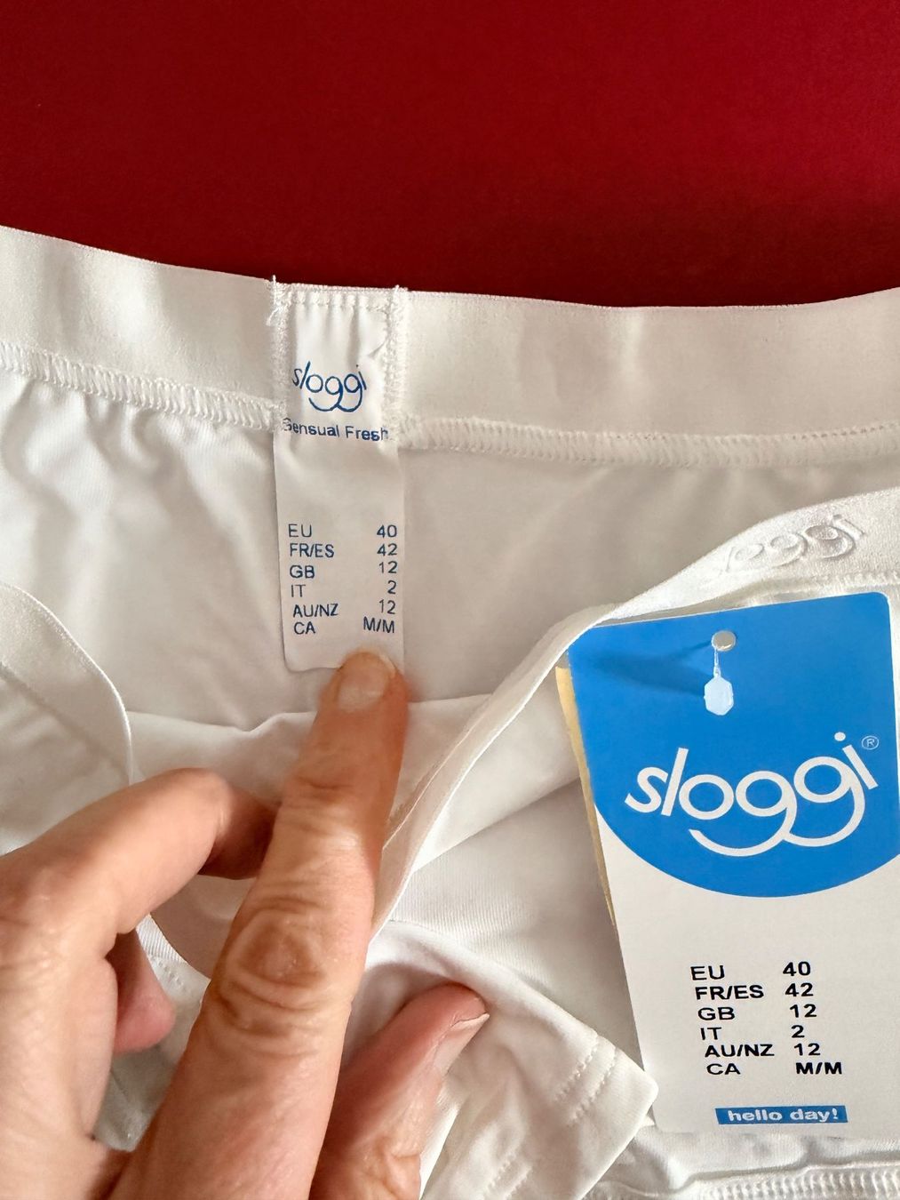 Sloggi Altra biancheria intima: Sloggi Sensual Fresh, Hipster Microfibre, Grösse 40, Weiss – Nuovo e nell'imballaggio originale da Rudolfstetten venduto da gst_g7xl 4