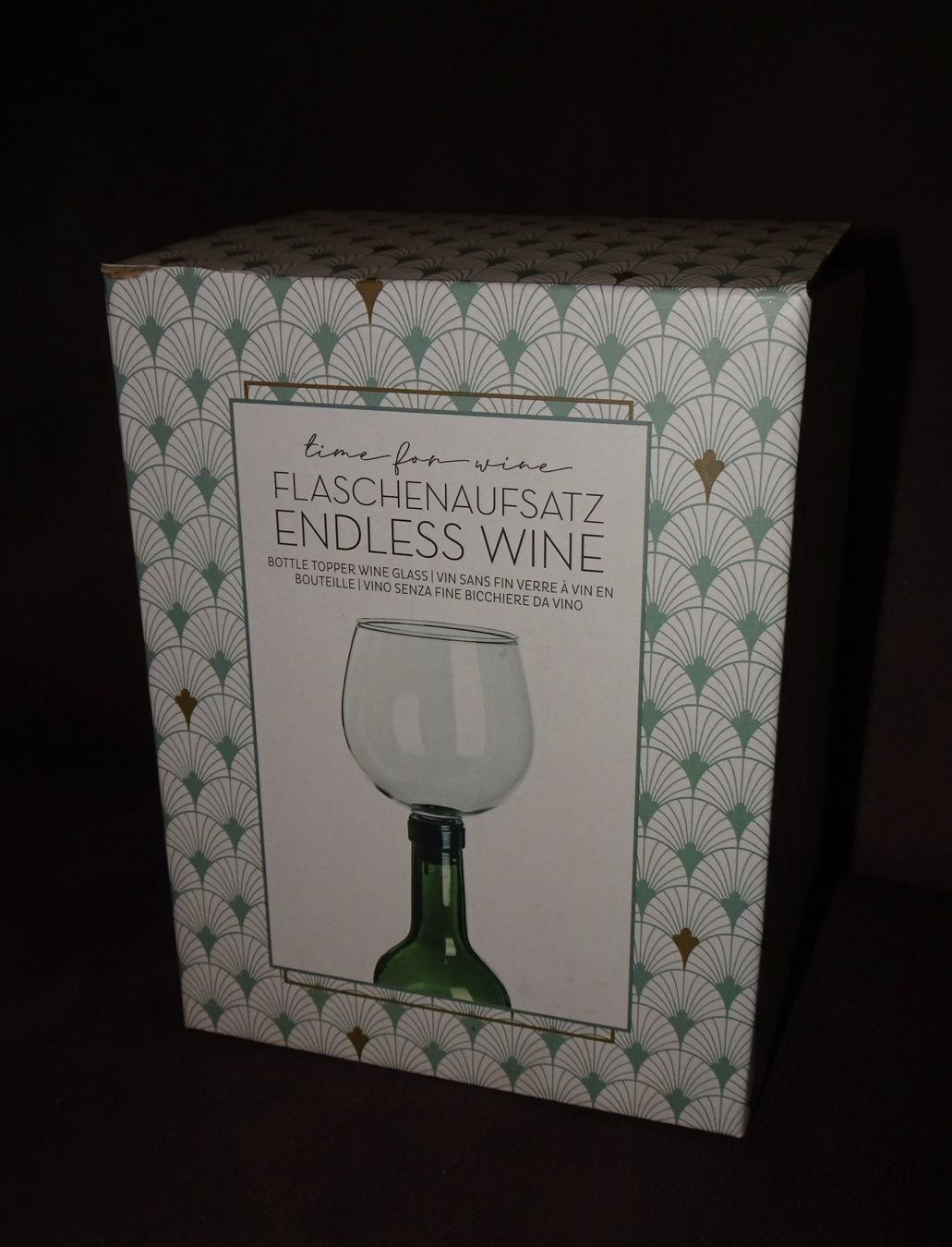 Bicchieri: Verre à vin sans fin neuf – Nuovo e nell'imballaggio originale da Châtelaine venduto da Gio54321