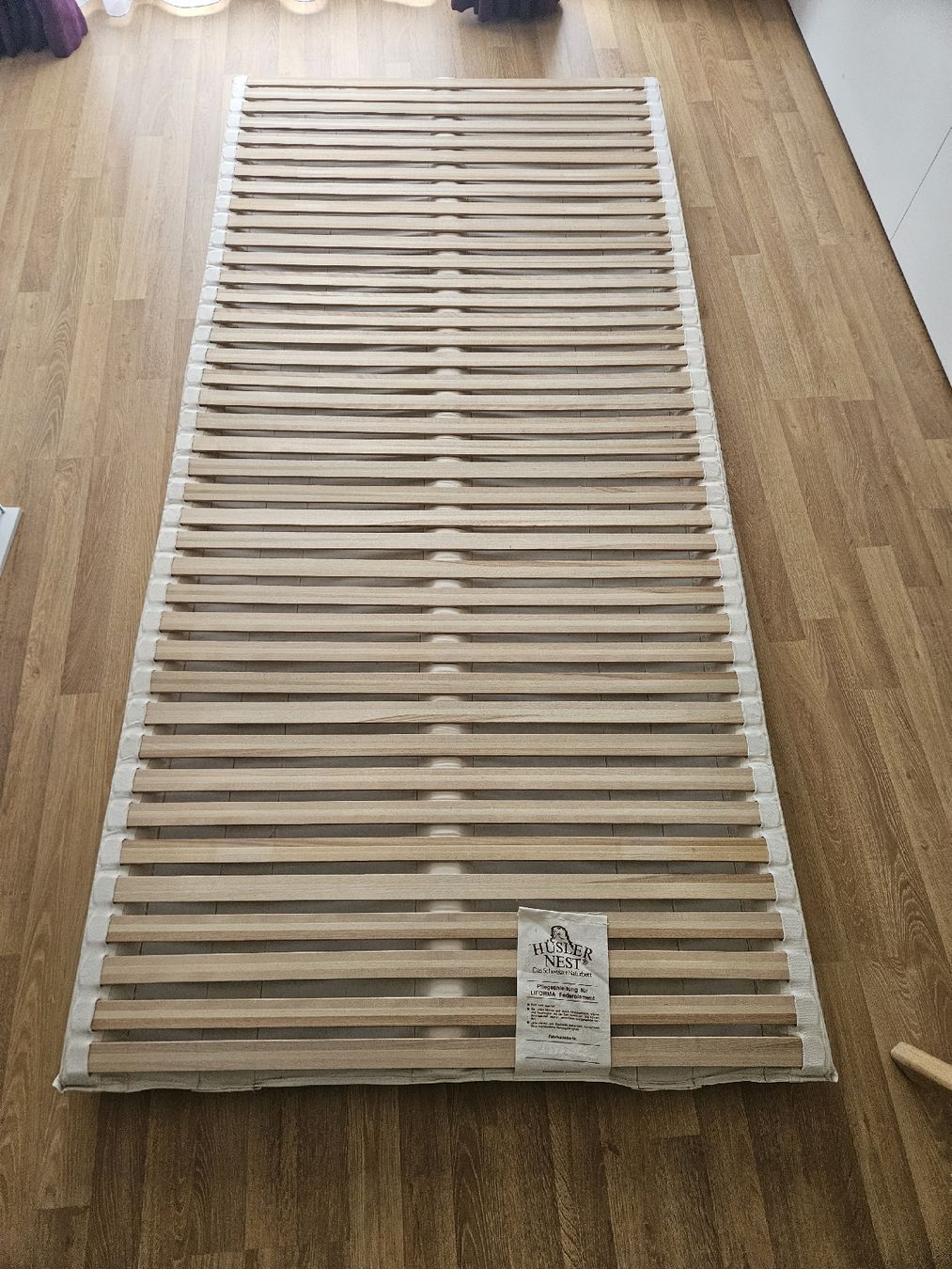 Hüsler Nest Reti a doghe: Nüslernetz Liforma federelement – Usato da Murten venduto da Langbaum 2