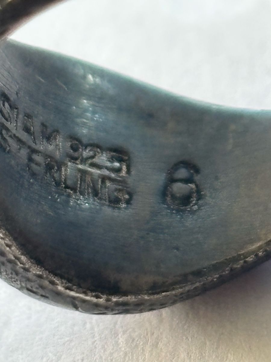 Anelli: Siam Ring Silber 925 Sterling – Usato da Langnau am Albis venduto da flusspflege 4