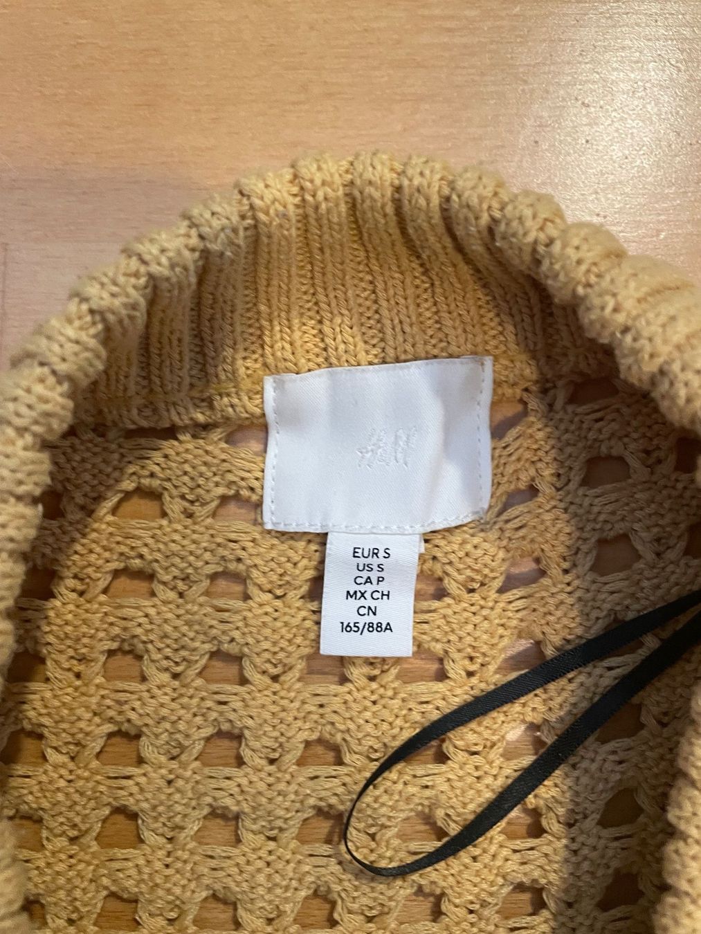 H&M Maglioni & Felpe: H&M Strickpullover/Pulli, Gr. S, Senfgelb – Usato da Hubersdorf venduto da JanasHeartTreasures 1