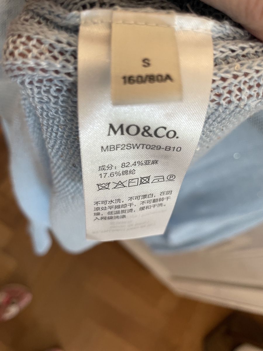 Maglioni & Felpe: Pullover MO&Co. hellblau, Glitzernde Pailletten, S, neu – Nuovo (secondo la descrizione) da Basel venduto da non_vn79 3
