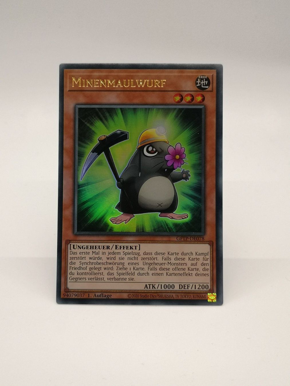 Yugioh Carte collezionabili: YU-Gi-Oh Minenmaulwurf GFTP-DE078 – Nuovo (secondo la descrizione) da Zofingen venduto da gerrymovie93