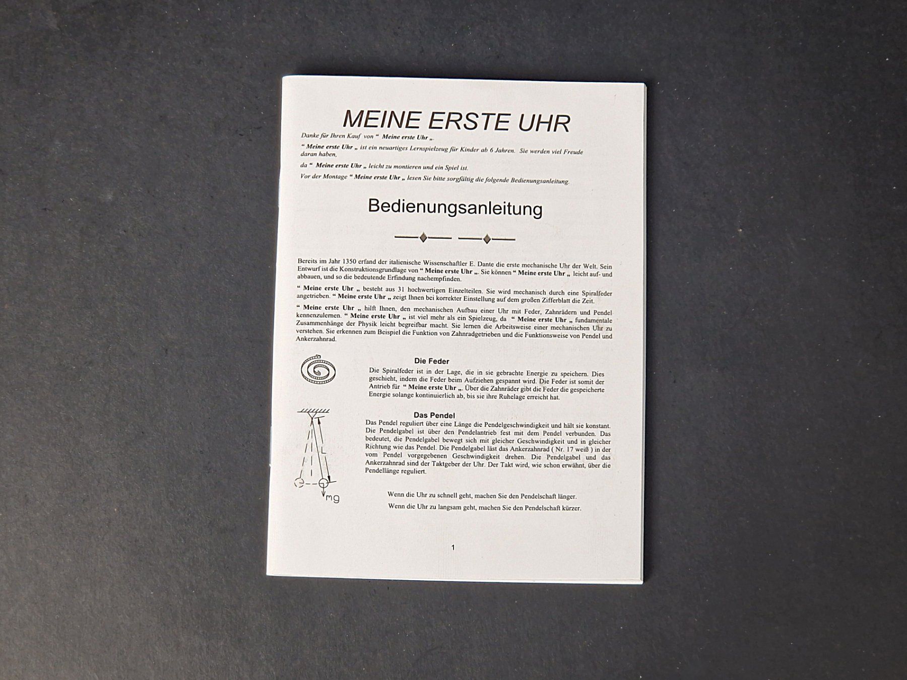 Giocattoli: Techno Line Modell Uhr – Usato da Basel venduto da Restwert_Basel 6
