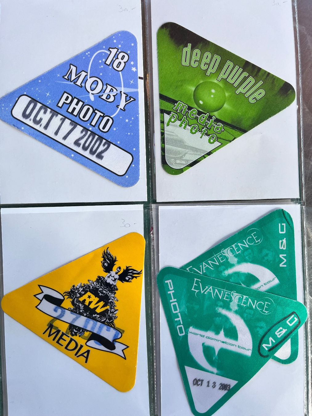 Carte collezionabili: Pass photographe Deep Purple et + – Usato da La Neuveville venduto da MaSandri