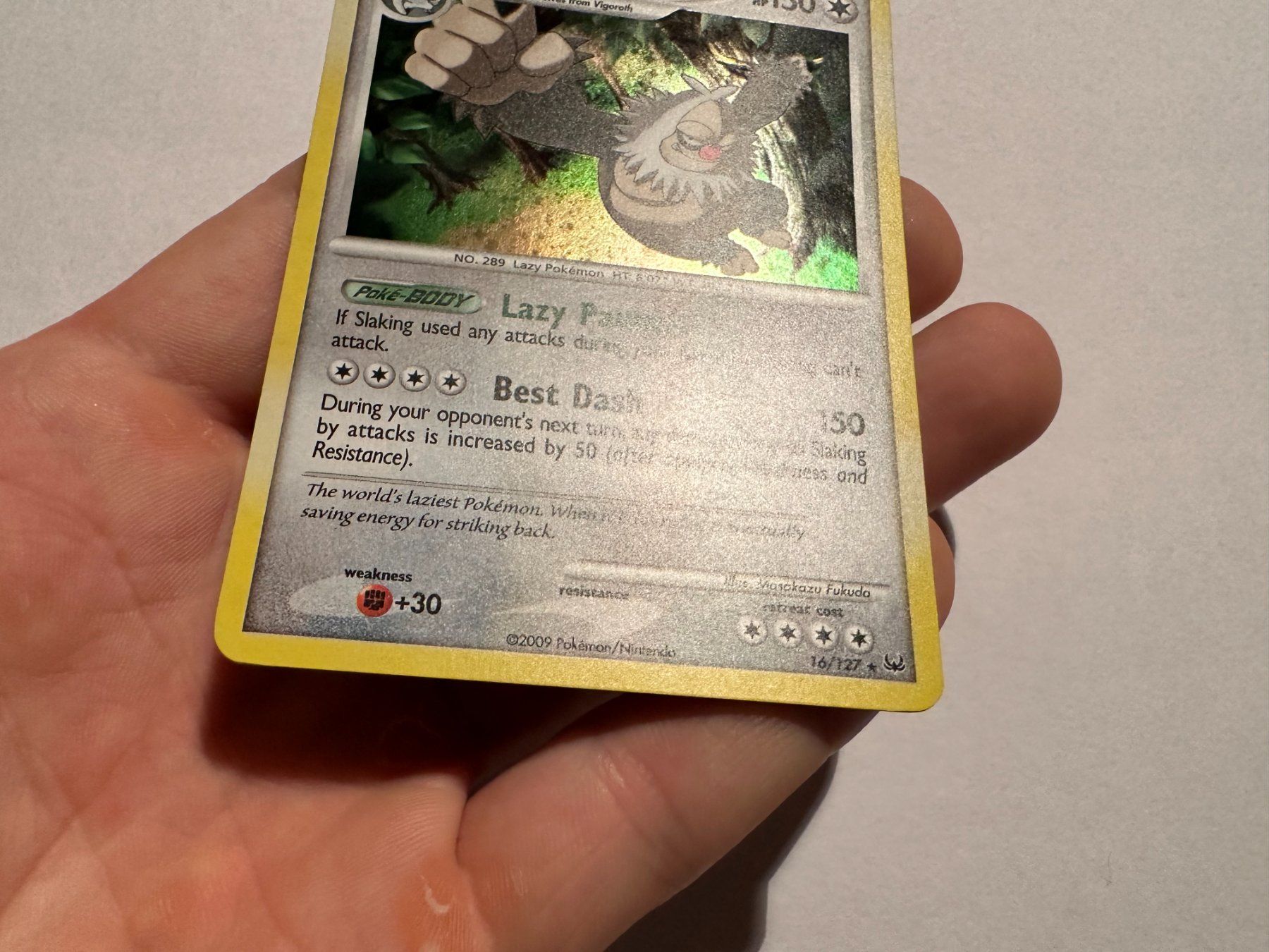Pokémon Carte collezionabili: Slaking holo Platinum Base EN – Usato da Hagendorn venduto da Pokecollectorch 1