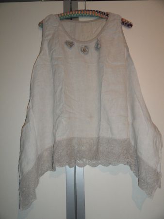100% LEINEN ZIPFEL SHIRT GR. L ***
