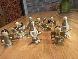 Weihnachts-Schmuck aus dem Erzgebirge, Handarbeit