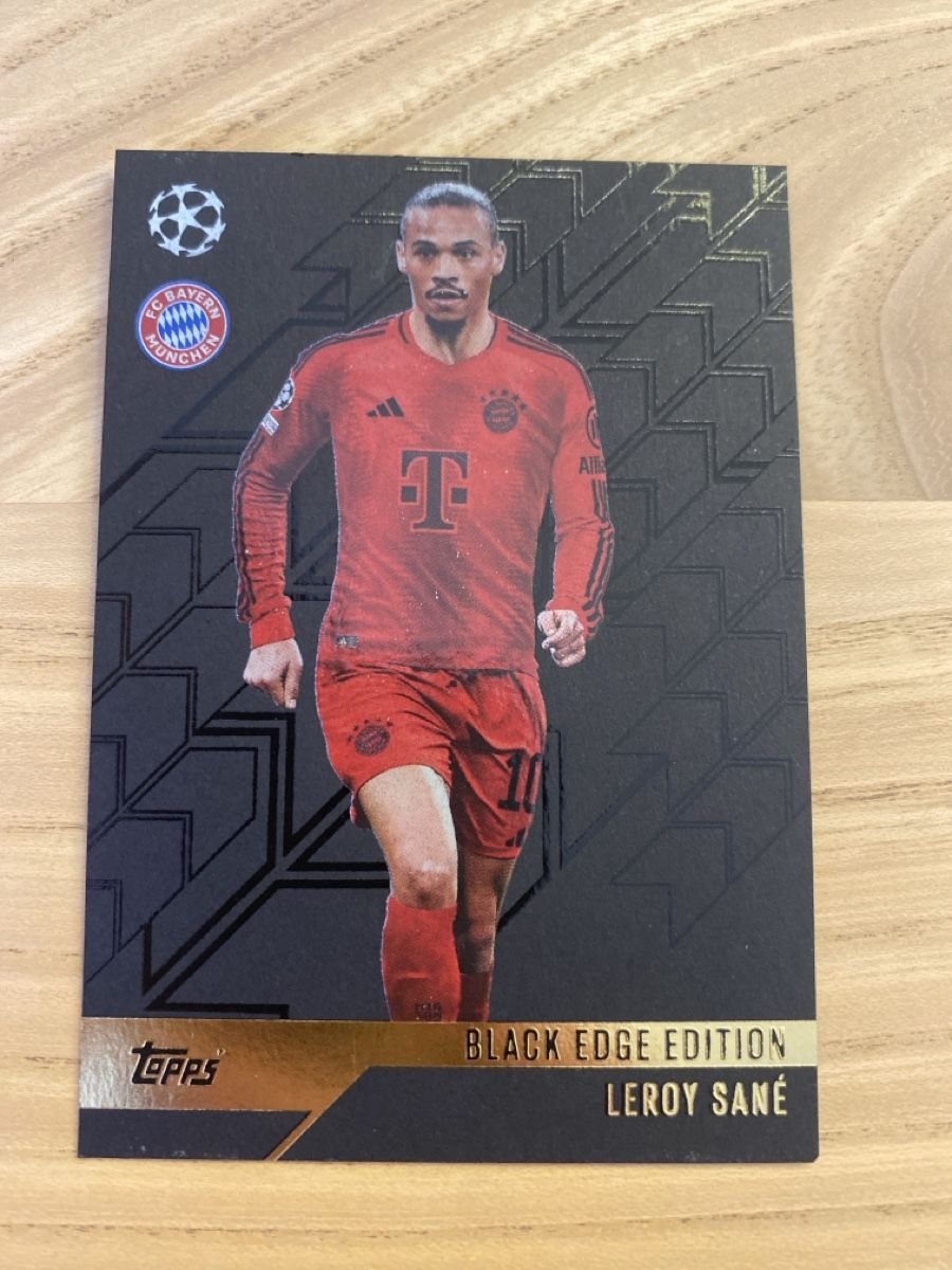 Leroy Sané Topps Black Edge Edition 2023/24 Bayern München (Gebraucht ...